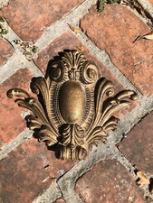 Vintage chalk/plaster applique, Victorian design