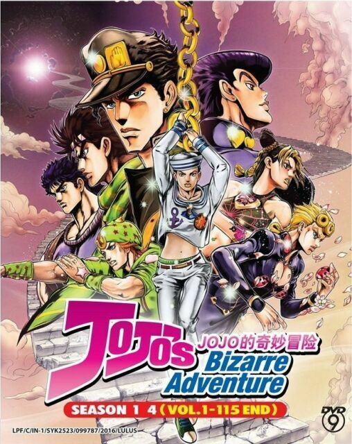 Anime Dvd Jojo S Bizarre Adventure Complete Season 1 4 Good Eng Sub All Region For Sale Online Ebay