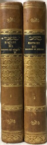 1841, Coquerel, Eglises du désert, protestants de France, 2 vols. - Afbeelding 1 van 7