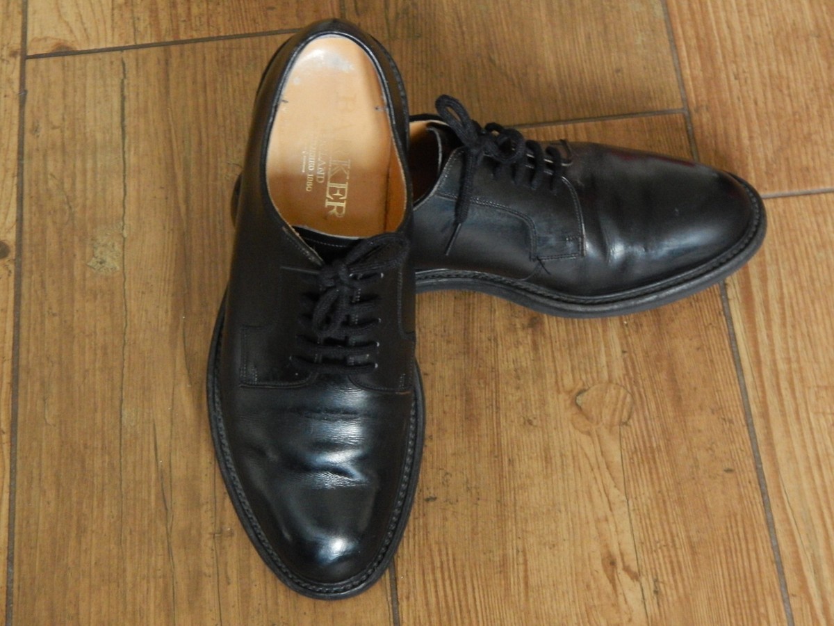 BARKER NAIRN BLACK CALF LEATHER 927836 MENS STORM WELTED DERBY