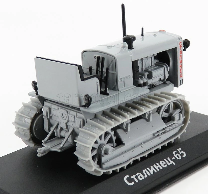 MODELLINO STATICO HACHETTE STALINETS 65 TRATTORE CINGOLATO 1937 SCALA 1/43 - Immagine 2 di 3