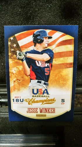 JESSE WINKER 2013 Panini USA Baseball Champions Baseball Card #118 Rookie RC