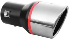 Auspuffblende Endrohr Edelstahl Universal Rund Chrom Für Opel Corsa Astra Vectra