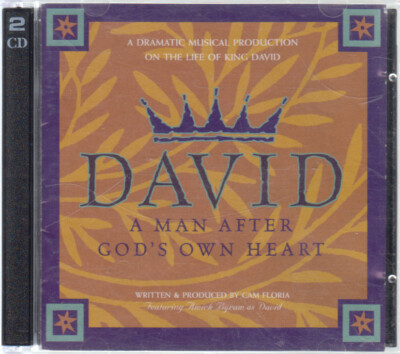 David - A Man After God's Own Heart - eng. - 2 CDs  sehr gut erhalten K04