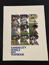 1970 KANSAS CITY ROYALS Yearbook AMOS OTIS Lou PINIELLA Dick DRAGO Bob LEMON