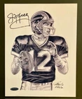 JIM KELLY BEAUTIFULLY SIGNED 8x10 IMAGE WITH COA FROM TRISTAR