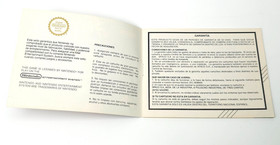 Spider-Man: El Retorno de los Seis Siniestros - Nintendo NES Cuaderno de instrucciones (ESP)