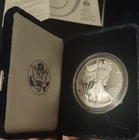 2005-W American Eagle One Ounce Proof Silver Bullion $1 Coin w/ Box & COA