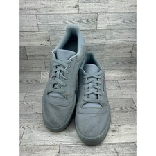 Adidas Yeezy Calabasas Powerphase Grey Leather Lace Up Sneakers Mens Size 13