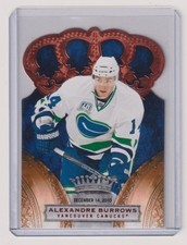 2010/11 ALEXANDRE BURROWS CROWN ROYAL PREMIER DATE SERIAL NUMBERED 004/100 #96