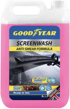 5L Screenwash Cherry Scent-Anti Smear Formula| Helps Remove Traffic Film and Ins 1.93 per litre