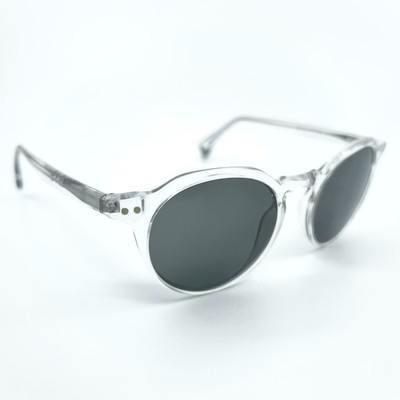 STATE Optical Co. Elston Crystal Clear Sunglasses 48-19-140 Eyewear USA