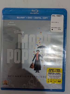Mary Poppins (50th Anniversary) (Blu-ray, 1964)
