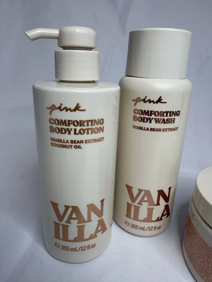 Set de regalo vainilla VS PINK Body Bundle nuevo tamaño completo edición limitada look Foto 3 de 3