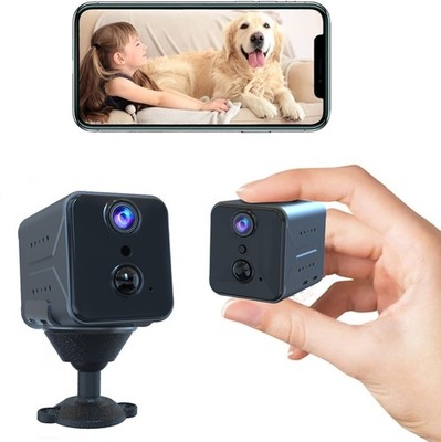 javiscam WLAN innenkamera mit 1 Stück (1er Pack), Mini Kamera 