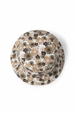 Steve Madden Floral Print Bucket Hat Summer Travel Vacation 