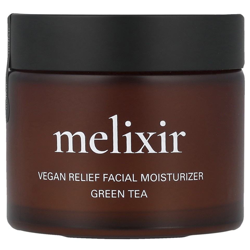 Vegan Relief Facial Moisturizer + Green Tea, 2.7 fl oz (80 ml)