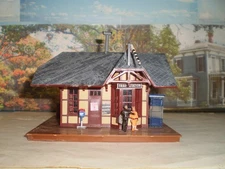 HO scale Depot freight w/light detailed weathered Salem  MAKE OFFER