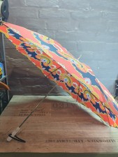 Vintage 60er Jahre Regenschirm Paisleymuster ...