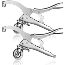 2Pc 9" Drill Press Locking Clamp Vise Hold Down Welding Woodworking Table Tool