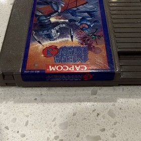Mega Man 3 III (Nintendo NES) Authentic Cartridge Only - Tested - Free Shipping 
