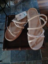 A. New Day Women's Size 8 Slip On Strappy Shoes
