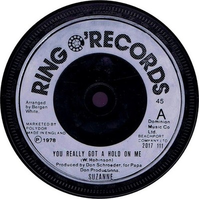 Suzanne Lynch - You Really Got A Hold On Me (7'', Single)