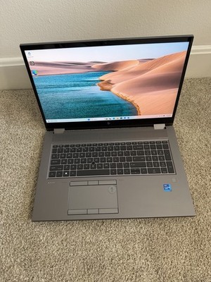 HP ZBOOK FURY G8 CORE i7  64GB RAM 1.5TB STORAGE 4K DISPLAY 4GB VRAM TOUCH