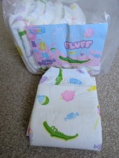 LNGU Candy Fluff Diaper Nappy Medium ABDL Sampl Of One