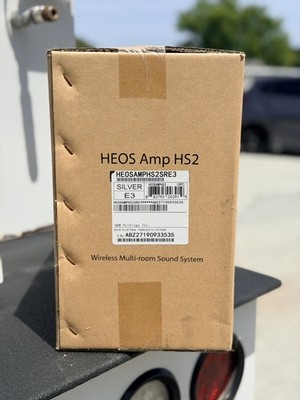 Denon HEOS AMP HS2-Wireless Zone Amplifier (Silver)
