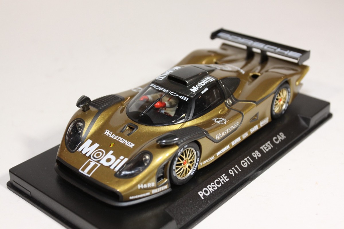 Fly Slot Car 1/32-Porsche 911 GT1 98 Gold test car ref #A73 NEW | eBay
