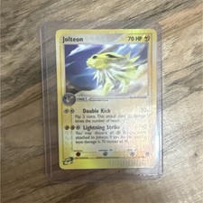 The Pokémon Company Jolteon Sandstorm 6/100 Holo Rare 70 HP English Stage 1 on eBay
