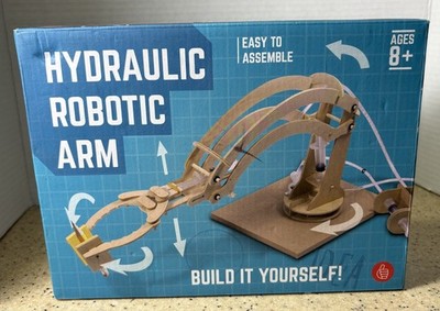 ThumbsUp! DIY Children's Hydraulic Robotic Arm Kit - Real Hydraulic Movement
