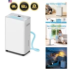 Dehumidifier for Home Basement Room 34 Pints Quiet Auto Drain Hose Portable
