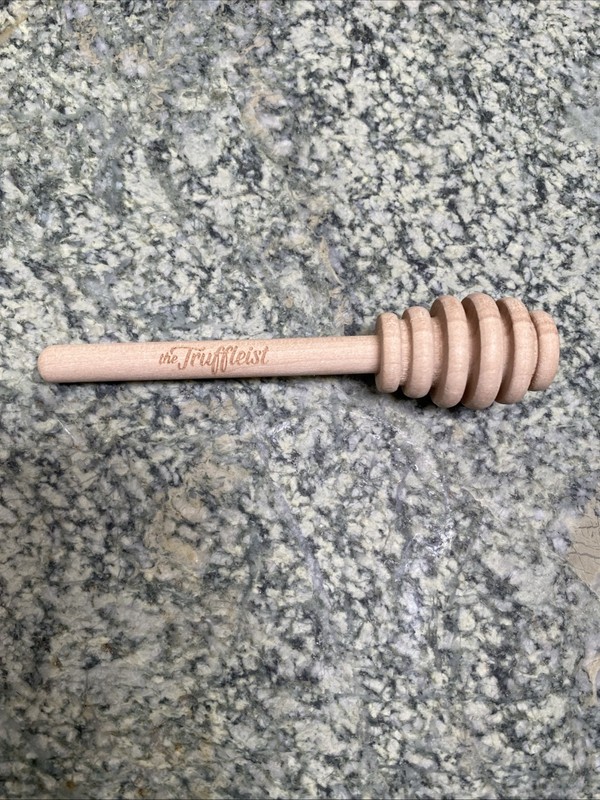 Wooden Honey Dipper Stick, Honey Stirrer 4” The Truffleist