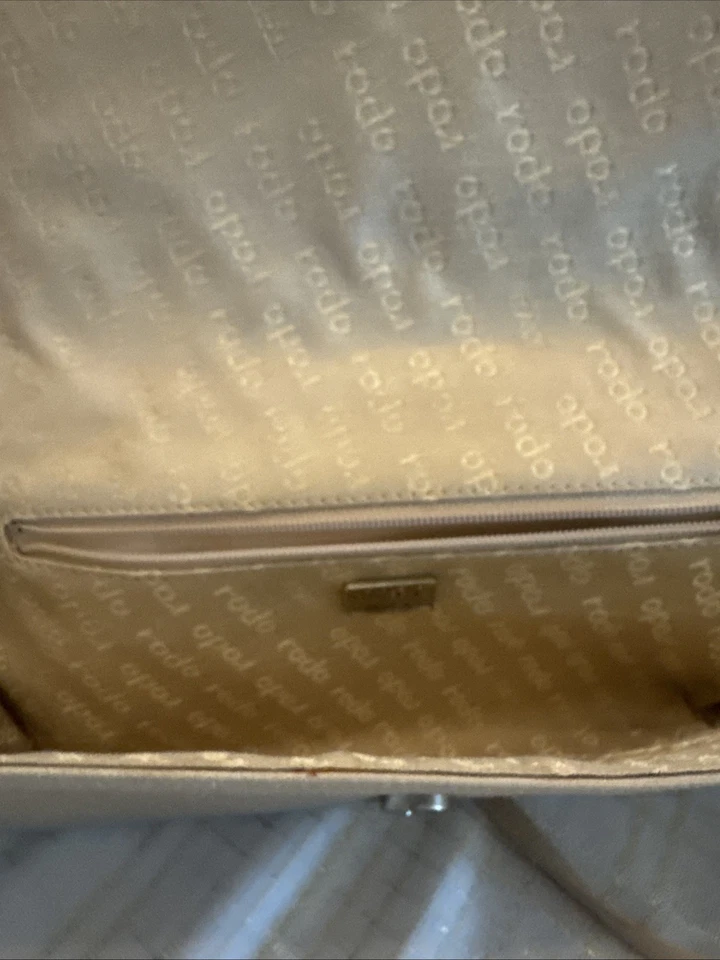 Rodo Vintage Woven Clutch Bag 70's Made in Italy - Image 4 of 4