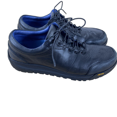 Gravitas Nightshift Napa Leather Sneaker Men s 11.5 Black Lace Up Vibrams Soles