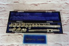 YAMAHA YFL-23 Flute silver very fast ship From japan vintage with case