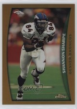 1998 Topps Chrome Refractor Shannon Sharpe #8 HOF 7xr