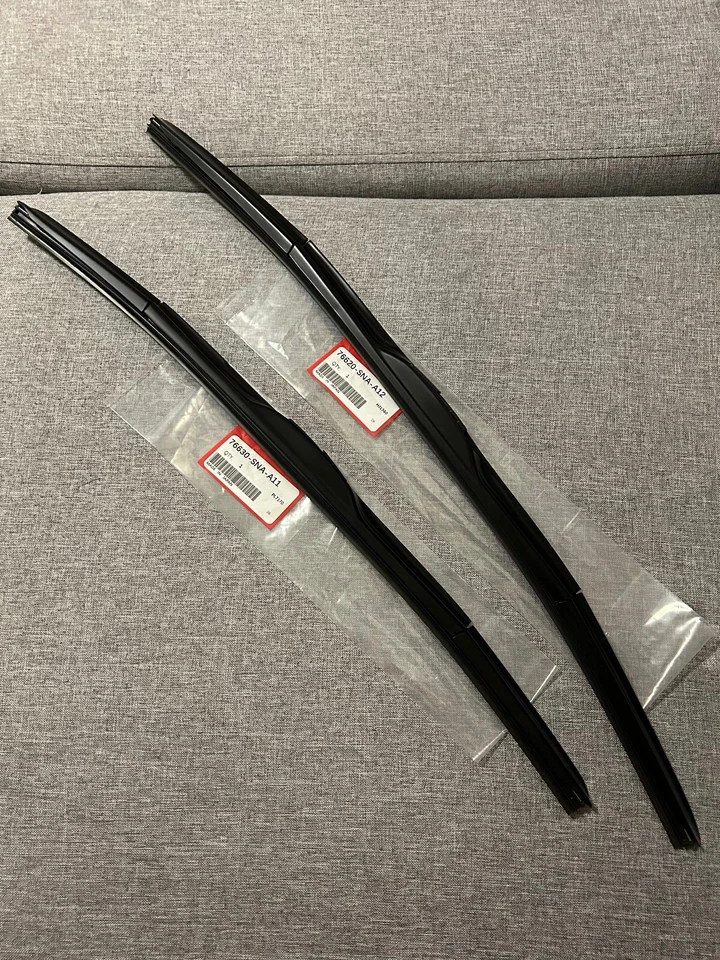 Nuevo par de limpiaparabrisas delantero para Honda Civic 2008-2015 sedán 4 puertas Foto 3 de 4