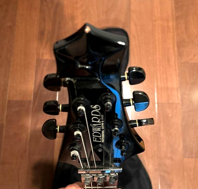 EDWARDS E-K-100G DIR EN GREY KAORU Model Black Electric Guitar