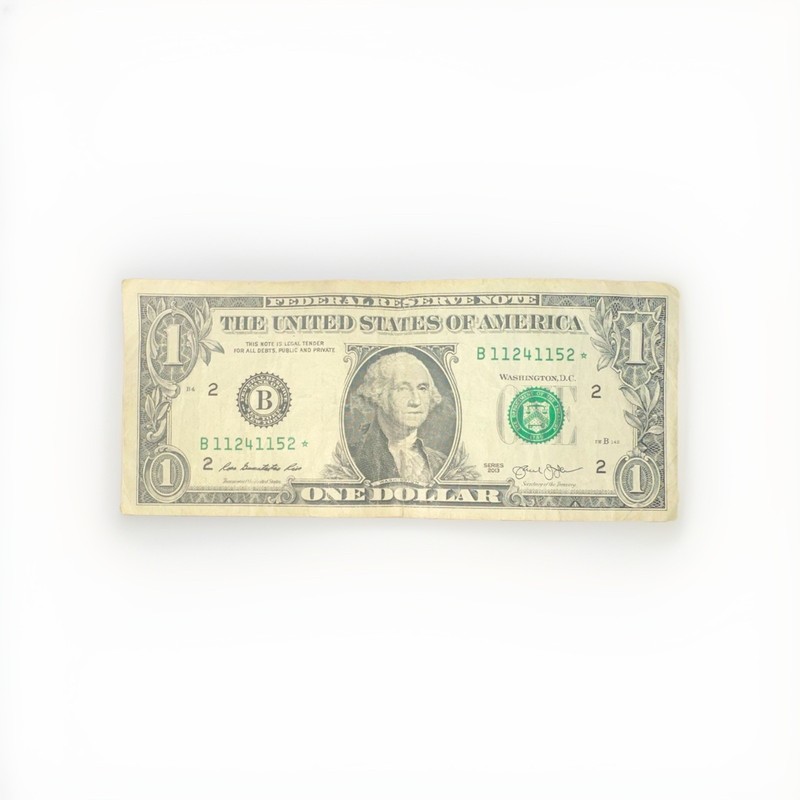FANCY $1 STAR NOTE - Double Lucky 11’s [B 11241152 *]