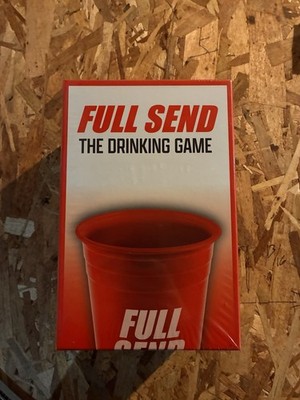 Full Send Drinking Game with Full send cup