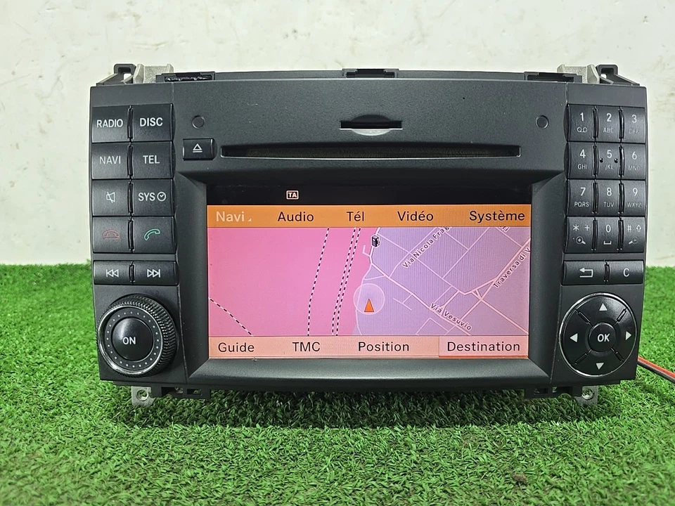 AUTORADIO NAVIGATORE MERCEDES CLASSE A E B ANNO DAL 2005 AL 2011.  A1699002400 - Immagine 4 di 4