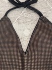 Cosmo x Dress the Population Bodysuit, NWT, Size Large, Nude/Black Color — photo 4