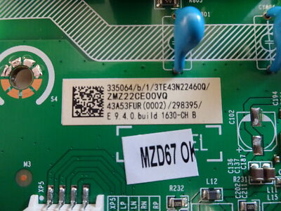 Hisense 43A6G Main Board (RSAG7.820.10808/ROH) 335064 | eBay