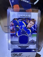 2018-19 SP Game Used 2018 NHL All-Star Skills Fabrics Brayden Schenn St. Louis
