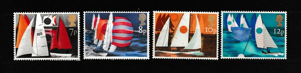 s35798 UK GREAT BRITAIN MNH 1975 Sailing Sports 4v