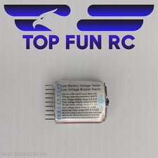 Lipo Battery Voltage Tester Low Voltage Buzzer Alarm