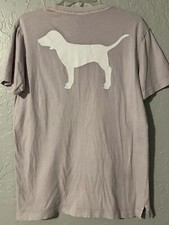 Pink by Victoria's Secret Women's Size S Lavander Dog Logo Sleepshirt Pajama Top